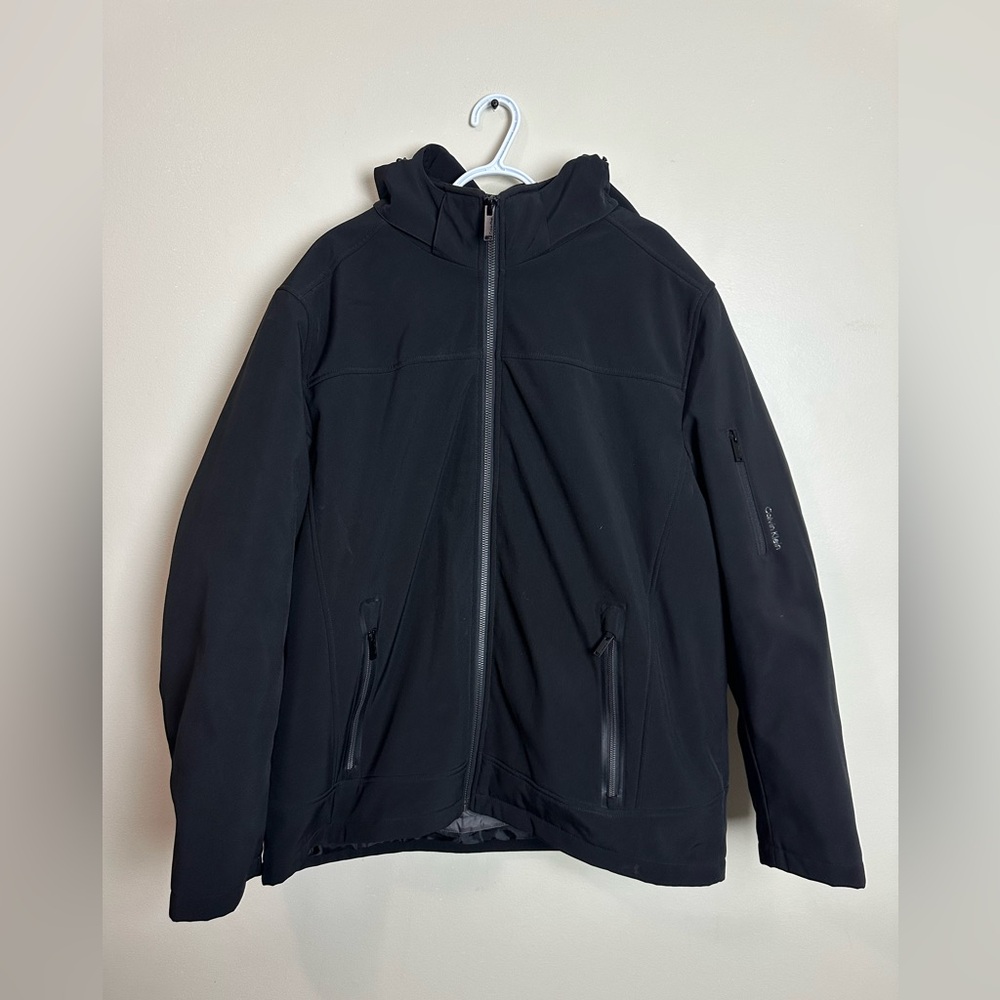 Calvin Klein Size XL Men's Black Performance Jacket
